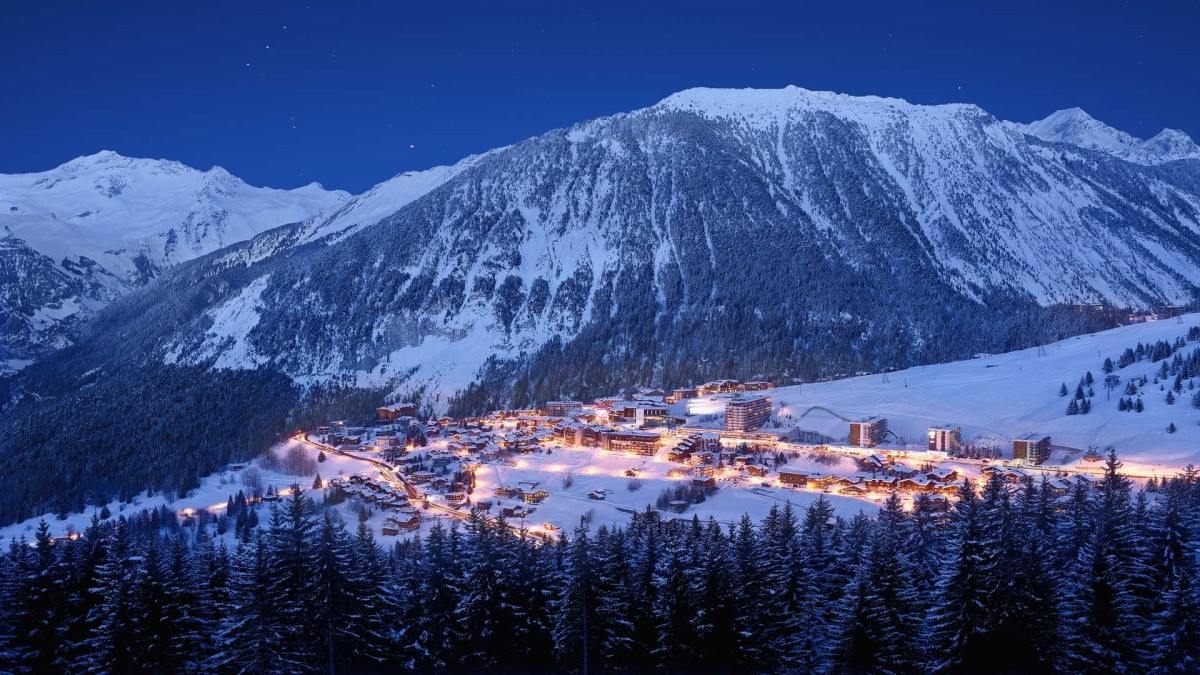 Family-friendly ski resort Courchevel 1650, also known as Moriond